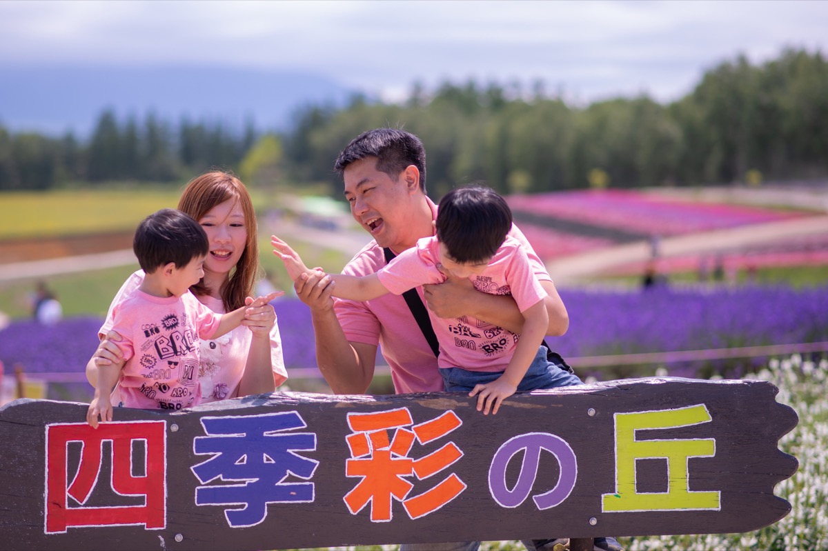 日本北海道夏季東北親子寫真|花海、草原、自然旅拍|親子寫真|家庭攝影|小巴老師|第 12 張