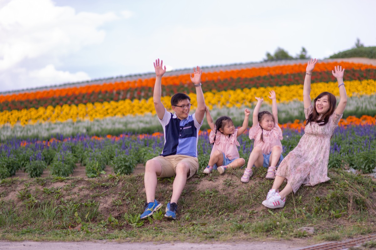 日本北海道夏季東北親子寫真|花海、草原、自然旅拍|親子寫真|家庭攝影|小巴老師|第 16 張