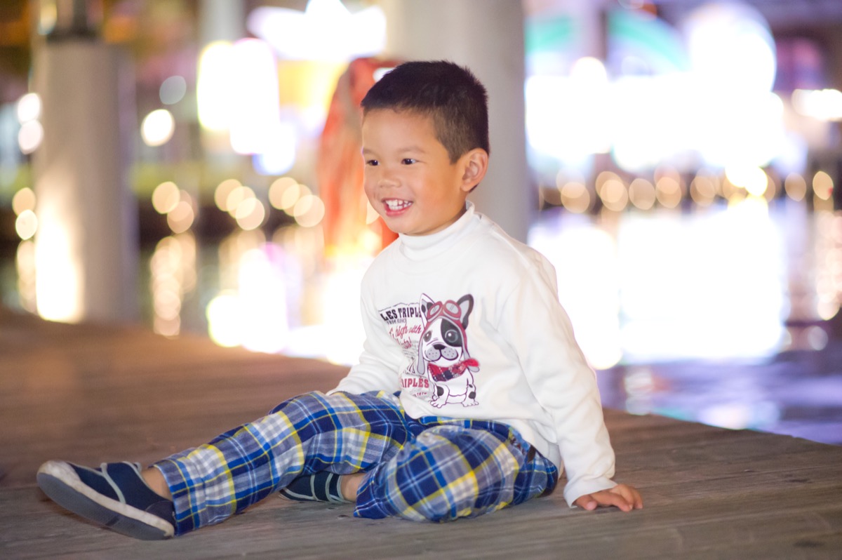 夜拍煙火聖誕節親子寫真|夜景家庭攝影|親子寫真|家庭攝影|小巴老師|第 15 張