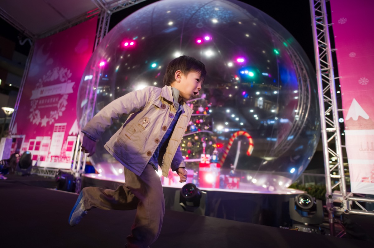 夜拍煙火聖誕節親子寫真|夜景家庭攝影|親子寫真|家庭攝影|小巴老師|第 19 張